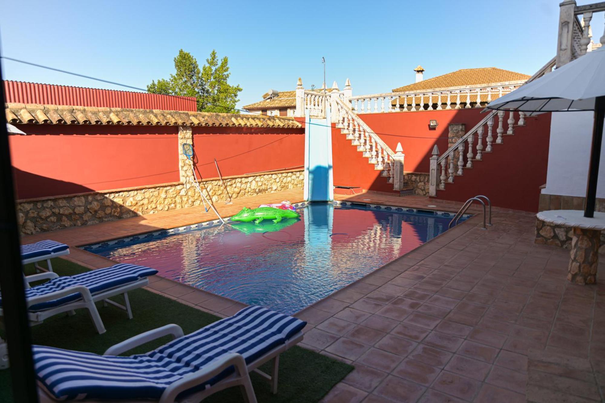 הורנאצ'ולוס Casa Rural La Encina מראה חיצוני תמונה